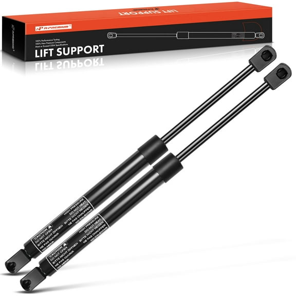 A-Premium Rear Tailgate Lift Supports Shock Struts Compatible with Pontiac Vibe 2003-2008 2-PC Set