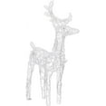 thumbnail image 6 of 4 Reindeer and Sleigh Christmas Yard Decoration Warm White Light Pre-lit 240 LEDs Light Deer Set for Home, Yard, Party, Office, Festival, Indoor and Outdoor Holiday Decor, 16.4ft Length, 6 of 16