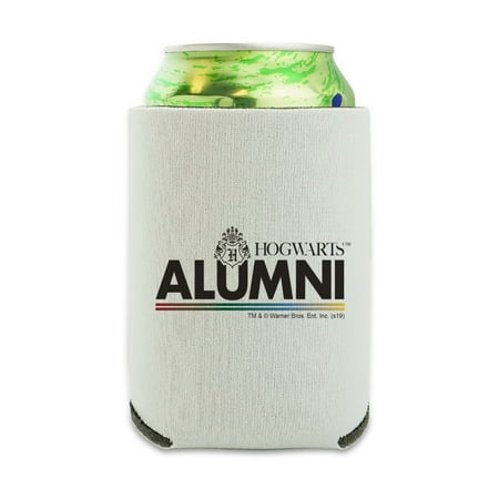 

Harry Potter Hogwarts Alumni Can Cooler - Drink Sleeve Hugger Collapsible Insulator - Beverage Insulated Holder
