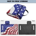 thumbnail image 6 of Whosucclay Faded Flag Stripes Golf Cart Seat Cover 4 Convenient Pockets Golf Cart Seat Covers, Breathable Soft for 2 Person Carts Club Car EZGO, 6 of 9