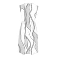 thumbnail image 6 of XUNKUSGA Summer Dresses for Women Fashion Floral Print Sleeveless A-Line Pleated Midi Sun Dresses Casual Loose Flowy Beach Vacation Tank Dresses, 6 of 8