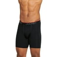 thumbnail image 2 of Men's Jockey 3-Pack Chafe Proof Pouch Microfiber 5" Boxer Briefs Color: 401blue Size: XXL, 2 of 5