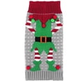 thumbnail image 1 of Suéter feo de Navidad para perros y gatos lindos, suéter de Navidad de forro polar para mascotas, ropa cálida para clima frío de invierno JAMW  Sencillez, 1 of 5