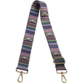 thumbnail image 1 of SURJDE Sangle Bandoulière pour Sacs à Main de Remplacement Réglable Guitare Style Multicolore Sangles de Sac à Main, Boho Multicolore, Moyen, 1 of 4