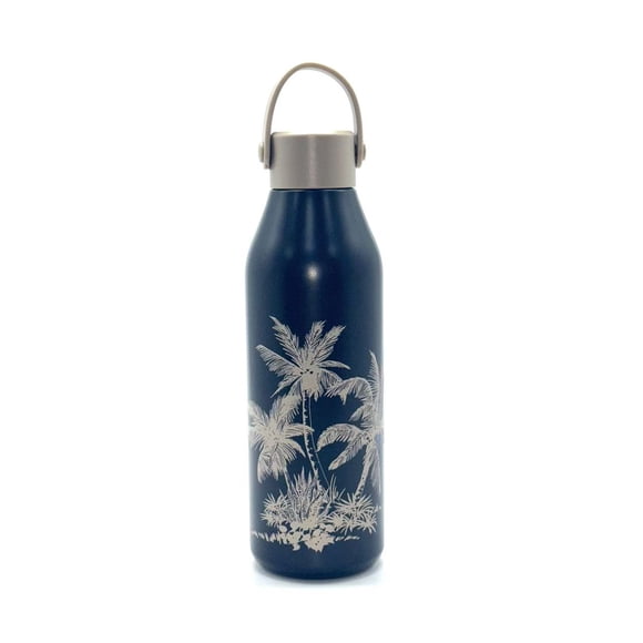 Bouteille inox 17 oz Palmier Noir