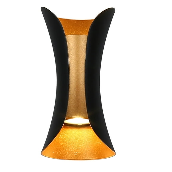 Modern Outdoor Waterproof Wall Lamp 10W 3000K, IP65 Outdoor Porch Wall Lamp, Exterior Lights Fixture for Yards Doorways Garden Pathway