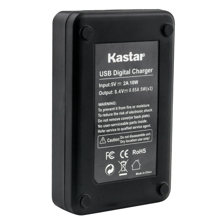 Kastar NP-F570 LED2 USB Battery Charger Compatible with Sony CCD-TRV87 CCD-TRV88 CCD-TRV90 CCD-TRV91 CCD-TRV92 CCD-TRV93 CCD-TRV930 CCD-TRV94