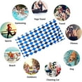 thumbnail image 4 of 1 piece of ultra-fine fiber double terry cloth beach towel printed beach towel swimming sun protection shawl,style3, 4 of 5