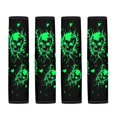 thumbnail image 5 of Chririnla Car Seat Belt Pads Comfortable Polyester, Compatible with, Suitable for Sedan, Green Skull Heart, 5 of 7