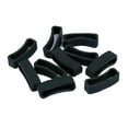 thumbnail image 1 of 10 Piezas Anillos De Cierre De Goma Bandas De Reloj De Silicona De Negro 3 Hugo Sujeción de la correa del reloj, 1 of 8