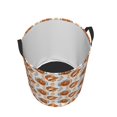 thumbnail image 3 of Goofa Cute Squirrel Printed Circular Hamper,Laundry Basket with Handles,Storage Baskets Foldable,Large Capacity Laundry Hamper-Medium, 3 of 8