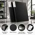 Art Portfolio 4-Pack Presentation Books with Plastic Sleeves, 11