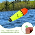 thumbnail image 4 of Uxcell Fishing Slip Bobbers, EVA Foam Bobbers Slip Floats with Fish Beads 0.5 oz, 4 of 7
