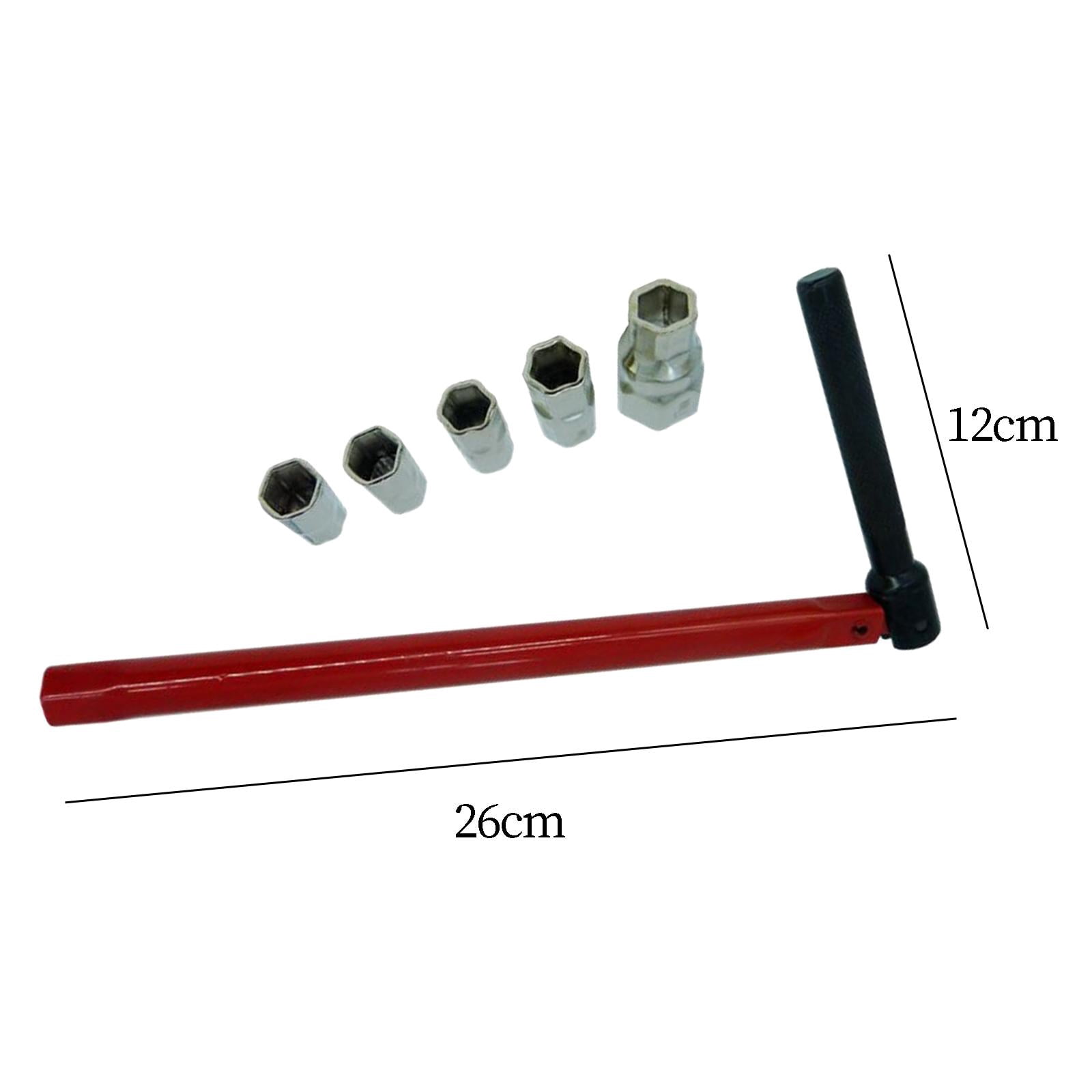 Wrench Socket,Wrench Socket 8mm to 13mm Plumber Back Nut ,Faucet Wrench Set Hand Tools Faucet Repair,Bathroom Faucet Tap Installation Tools Spanner,Socket Wrench 8mm 9mm 10mm 11mm 12mm