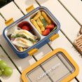 thumbnail image 4 of Stainless Steel Insulated Lunch Box, Compartment Design for Office Workers & Students, Leak-Proof Portable Bento Bowl, 4 of 6