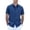 Navy Blue, variant on COOFANDY Men's Lightweight Breathable Short Sleeve Shirt, 100% Polyester, Easy-Care Wrinkle-Resistant for Daily Casual and Office Wear