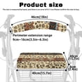thumbnail image 6 of HELLHERO Anti-Slip Cover Back Rest Covers Seat & Backrest Cover Set Quick Installation Outdoor Easy to Use for Neighborhoods, 6 of 7