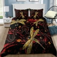 thumbnail image 4 of Purple Australian Original Bedding Set Geometric Pattern Duvet Cover Microfiber Indigenous Style Comforter Cover Twin King Size, 4 of 6