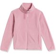 thumbnail image 1 of Essentials Toddler Girls Polar Fleece Full-Zip Mock Jacket, Mauve, 2T, 1 of 2