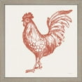 thumbnail image 3 of Great Art Now Cottage Rooster B by Sue Schlabach, 2 Piece Framed Art Set Each 13"W x 13"H, 3 of 3