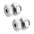 thumbnail image 1 of Unique Bargains Fixations Hexagonales M10x16mm Vis Creuses avec Écrous 2 Pack, 1 of 5