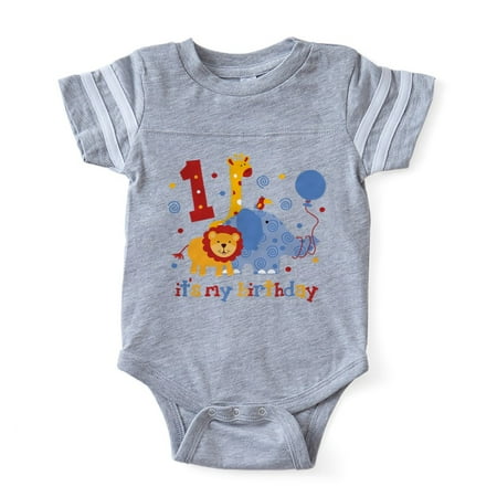 Safari Onesie - CafePress - Safari 1St Birthday - Cute Infant Baby Football Bodysuit