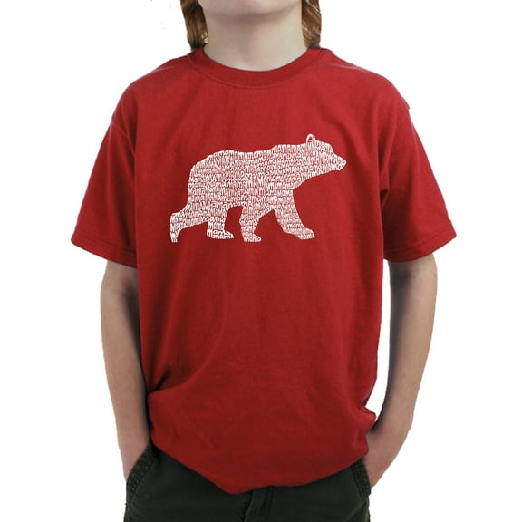 Boy's Word Art T-shirt - Mama Bear