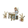 thumbnail image 2 of Adornos de de hadas y conejitos Figuras decorativas Regalos ideales Artesanías Estatuas de jardín creativas para vacaciones en interiores al, 2 of 8