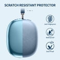 thumbnail image 2 of Funda protectora Fintie para auriculares AirPods Max, azul transparente, 2 of 7