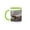 Green/White, variant on 3drose, Washington, Olympic Np, Message in a Bottle, Beach - Us48 Bja0334 - Jaynes Gallery, 11oz Magic Transforming Mug