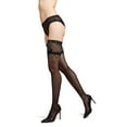 thumbnail image 3 of Natori Natori Diamond Dot Lace Top Thigh High Stockings - Womens - Female, 3 of 4