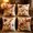 B, variant on Orangide Thanksgiving Pillowcase Set Maple Leaf Fall Throw Cushion Covers 4 Pcs 18x18 Inch Linen for Sofa Car Holiday Gifts