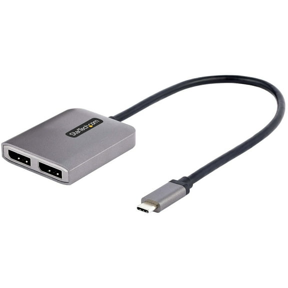 StarTech 2-Port USB-C MST Hub Dual-DisplayPort Windows Only MST14CD122DP