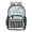 Cute Little Dog Pattern, variant on PVC Transparent Backpacks Clear Backpack for Travel and Outings Pink with Gold Butterfly