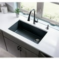 thumbnail image 2 of Elkay Quartz Classic 33" x 18-3/4" x 9-1/2", Single Bowl Undermount Sink, Black Black, 2 of 12