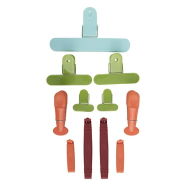 GoodCook PROfreshionals 11-Piece Plastic Bag Clips Set, Multicolor