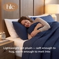 thumbnail image 2 of THD Loren - 3 Piece Full Queen Size Quilt Set, Lightweight Queen Bedspread Coverlet Set (Full/Queen, Navy Blue), 2 of 7
