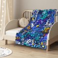 Abstract Graffiti Urban Blanket for Couch Bed Throw Blanket, Aesthetic