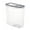 Black no Holder, variant on Zxpjkyu 3D Printer Filament Dryer Box Cereal Barrel Multipurpose 4L Good Sealing Keeping White no Holder