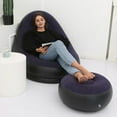 thumbnail image 4 of Silla de Aire Portátil para Salón de Jardín con Asiento de Taburete Inflable Plegable para Acampar de 3 Piezas DYNWAVEMX Otomano inflable plegable, 4 of 5
