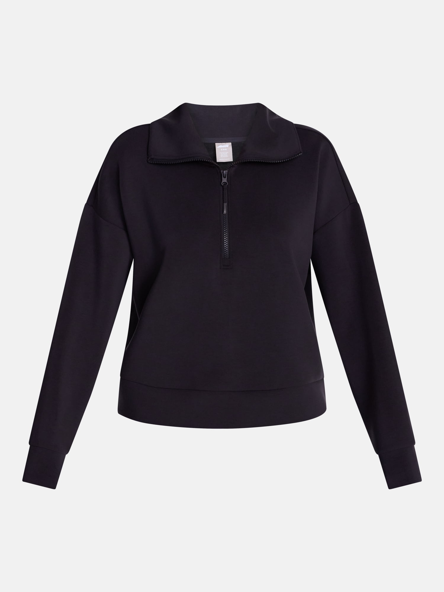 Avia Women's and Women's Plus Quarter-Zip ScubaKnit Pullover, Sizes XS-4X