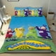thumbnail image 1 of Teletubbies Conjunto de sábanas temático, trío de piezas, cómodo y amigable con la piel, diseño único, regalo de decoración para el hogar para familiares, amigos y fans,140cm *210cm, 1 of 6