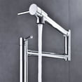thumbnail image 2 of Extended Kitchen Faucet 360 Degree Rotatable Telescopic Ergonomic Design Double Handle Sink Faucet, 2 of 6