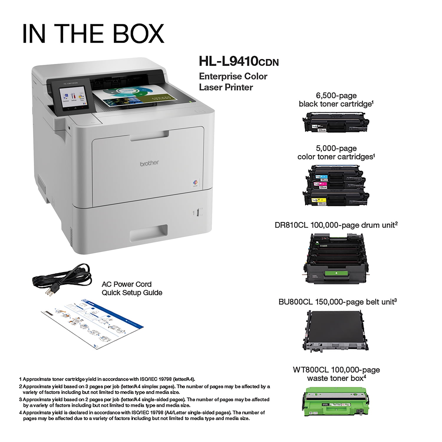 Brother HL-L9410CDN Enterprise Color Laser Printer HLL9410CDN