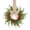 khaki, variant on Christmas Window Wreath 1pc, 10.6 Inch Small Holiday Greenery for Window Sill, Kitchen Cabinet, Door, Wall, Fireplace and Indoor Farmhouse Decoration