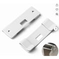 thumbnail image 6 of Vertical Blinds Vane Savers Metal Vertical Blind Repair Tabs Blind Replacement Parts, Durable Metal Vertical Blind Repair Vane Savers, Clips for Window Blinds Replacement Slats(2pcs,1.8x0.5"), 6 of 6