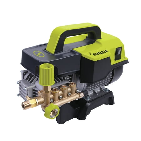 Sun Joe SPX9004-PRO Commercial Series Cold Water Electric Direct Drive Crank Shaft Pressure Washer | 1300 PSI Max | 2 GPM Max | 2.15 HP Motor | 120 Volt | Wall Mount
