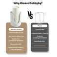 thumbnail image 2 of Dispensador de vasos Dobbyby Ceramic Bathroom para vasos de 90 a 120 ml, color blanco, 2 of 8