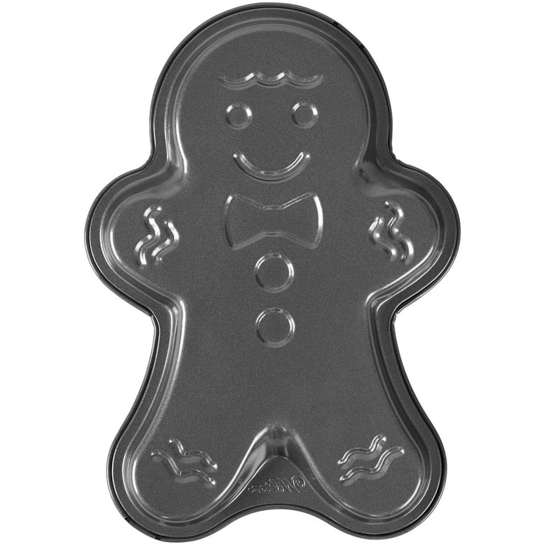  Wilton Gingerbread Boy Cookie Pan, Non Stick, 2105