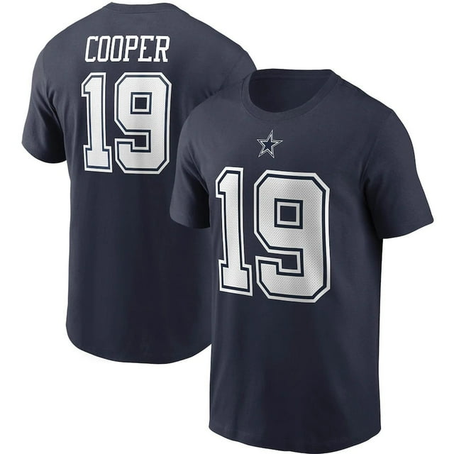 T-shirt de Sport Extérieur pour Hommes à Manches Courtes NFL Football Denim